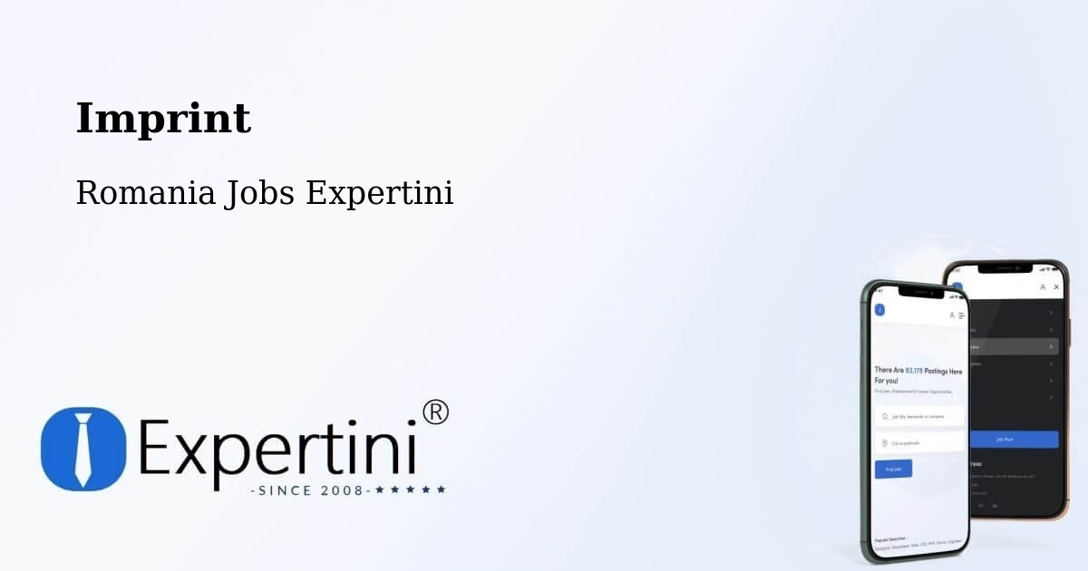 Imprint – Comuna Stoileşti - Romania Jobs Expertini
